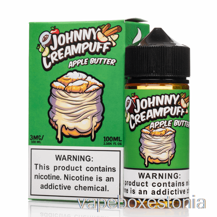 Vape Box Estonia õunavõi - Johnny Creampuff - 100ml 0mg